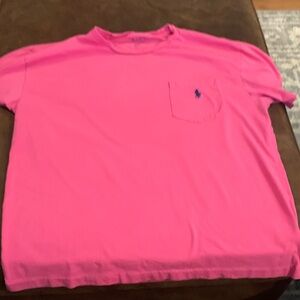 Polo by Ralph Lauren Vibrant Pink Short Sleeve Tee
